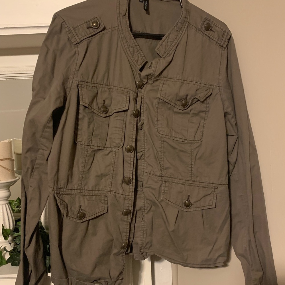 Maurice’s brown jacket